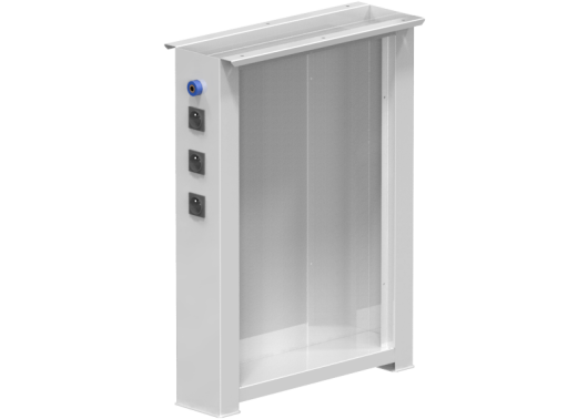 Elektropneumatická noha SNEP2  - Korpus: RAL 7035
